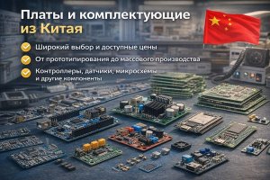Платы из Китая: как устроены поставки, выбор и применение электронных компонентов и печатных плат