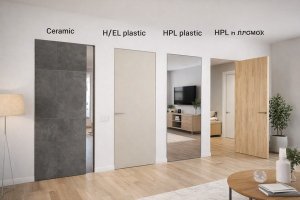 Скрытые двери по индивидуальным размерам: конструктивные особенности, варианты отделки и этапы изготовления