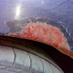 How to wash off rust converter