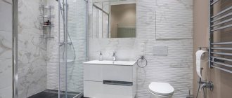 Design of a combined bathroom: ideas and tips (80 photos)