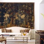 Photo No. 3: Tapestries in a modern interior: 25 successful solutions