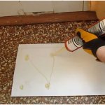 How to glue PVC panels to a wall with liquid nails