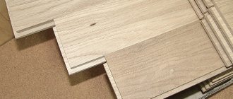 how to properly attach parquet to concrete