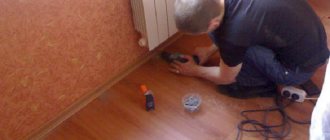 How to lay plinth on linoleum: instructions with video and expert advice