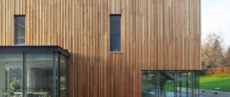 How to choose materials for façade finishing in wood look