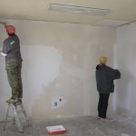 how to dry plaster faster