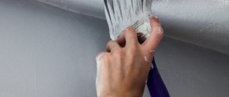 paint the bathroom ceiling
