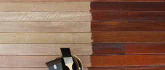 Paint for decking boards - properties and types of compositions