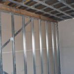 Installation of drywall guides