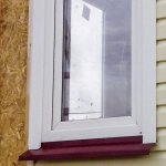 installation of window trim for siding