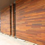 External cladding with wooden clapboard