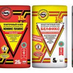 Main types of tile adhesive