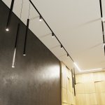освещения комнаты с натяжным потолком