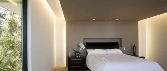 Парящий потолок из гипсокартона с подсветкой: схемы и фото