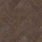 the tiles are laid in a herringbone pattern like parquet