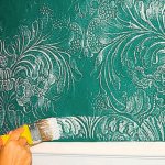 painting non-woven wallpaper
