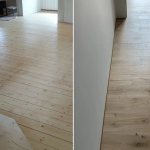 Floors without baseboards