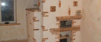 Step-by-step instructions for high-quality plastering of a brick stove with photos and videos