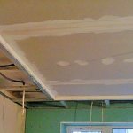 Step-by-step instructions for installing a plasterboard ceiling