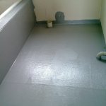 An example of the use of plasterboard waterproofing in a bathroom in the decoration of an apartment