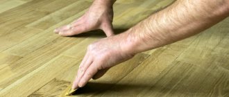 Do-it-yourself parquet restoration without sanding