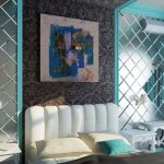 Luxurious interior without the help of a designer: mirror tiles. How to glue beveled mirror tiles to a wall 