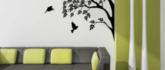 Wall painting in the interior 2022: TOP-100 ideas with photos
