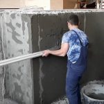 pool wall plaster
