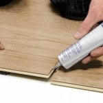Selection of sealant for laminate joints, application